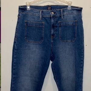 Gap Backwards Pocket Design Jeans